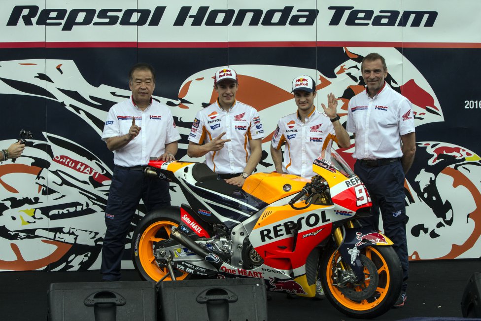 Presentación del Team Honda Repsol 2016